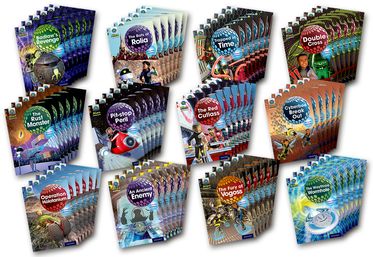 Project X Alien Adventures Grey Book Band Levels 12-14 Class Pack of 72