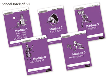 Read Write Inc Fresh Start Modules 1-5 School Pack Pack of 50