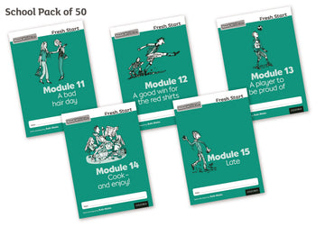 Read Write Inc Fresh Start Modules 11-15 Pack of 50
