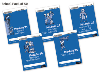 Read Write Inc Fresh Start Modules 21-25 Pack of 50