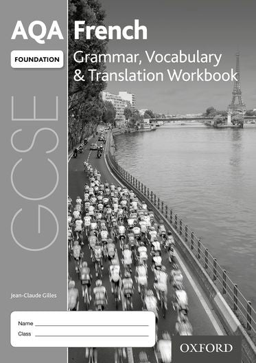 AQA GCSE French Foundation Grammar and Vocabulary 8 Pack