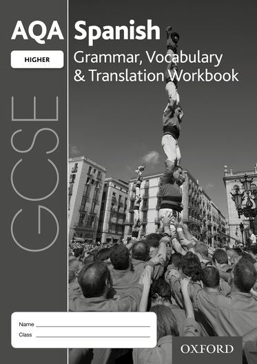 AQA GCSE Spanish Higher Grammar, Vocabulary & Translation Workbook Pack of 8