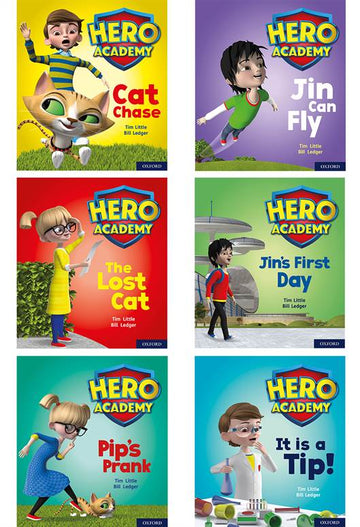 Hero Academy: Oxford Level 1/1+, Letters and Sounds Phase 1 & 2, Set 1
