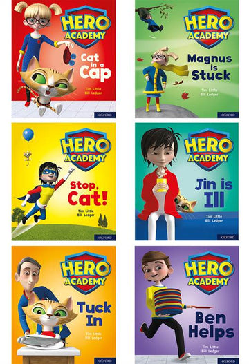 Hero Academy: Oxford Level 1+, Letters and Sounds Phase 2, Sets 3-5