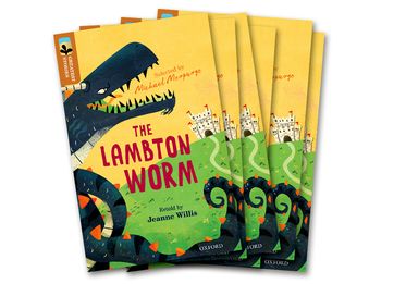 TreeTops Greatest Stories Oxford Level 8 The Lambton Worm Pack 6