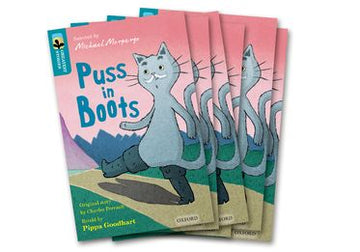 TreeTops Greatest Stories Oxford Level 9 Puss in Boots Pack