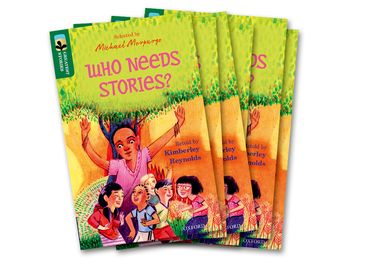 TreeTops Greatest Stories Oxford Level 12 Who Needs Stories? Pack 6