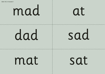 Read Write Inc Phonics Nursery Green Word Cards