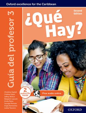 Que Hay  3 Libro del Profesor & Online Audio & Audio CD