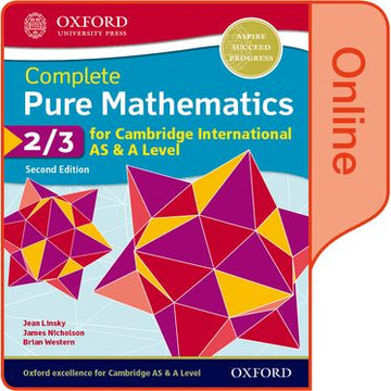 Complete Pure Mathematics 2/3 for Cambridge International AS & A Level