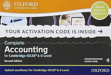 Complete Accounting for Cambridge IGCSE & O Level Online Student Book