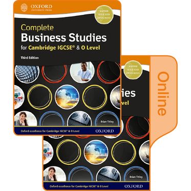 Complete Business Studies for Cambridge IGCSE & O Level Student Book/Online Book