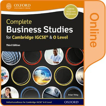 Complete Business Studies for Cambridge IGCSE & O Level Online Student Book