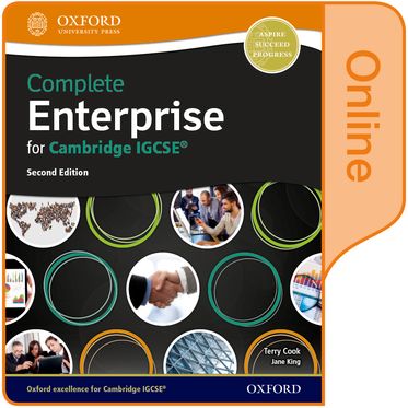Complete Enterprise for Cambridge IGCSE Online Student Book