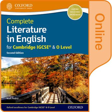 Complete Literature in English for Cambridge IGCSE & O Level Online Student Book