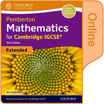 Pemberton Mathematics for Cambridge IGCSE Extended Online Student Book