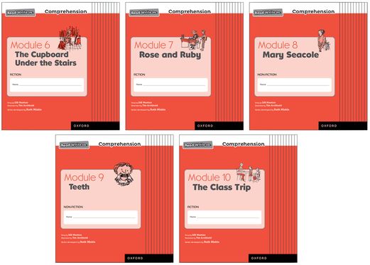 Read Write Inc. Comprehension: Modules 6-10 Class Pack of 50