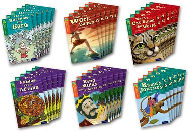 TreeTops Myths and Legends Levels 12 and 13 Pack of 36