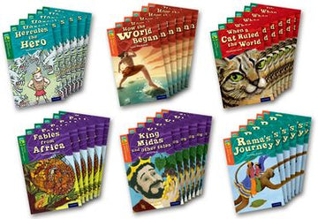 TreeTops Myths and Legends Levels 12 and 13 Pack of 36