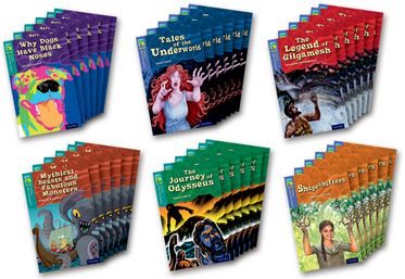 TreeTops Myths and Legends Levels 16 and 17 Pack of 36
