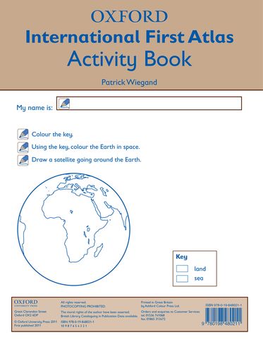 Oxford International First Atlas Activity Book