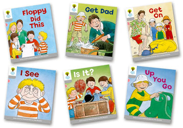 Oxford Reading Tree Biff, Chip and Kipper Level 1 More First Words Pack of 6