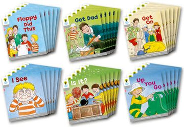 Biff, Chip and Kipper Level 1 More First Words Class Pack of 36