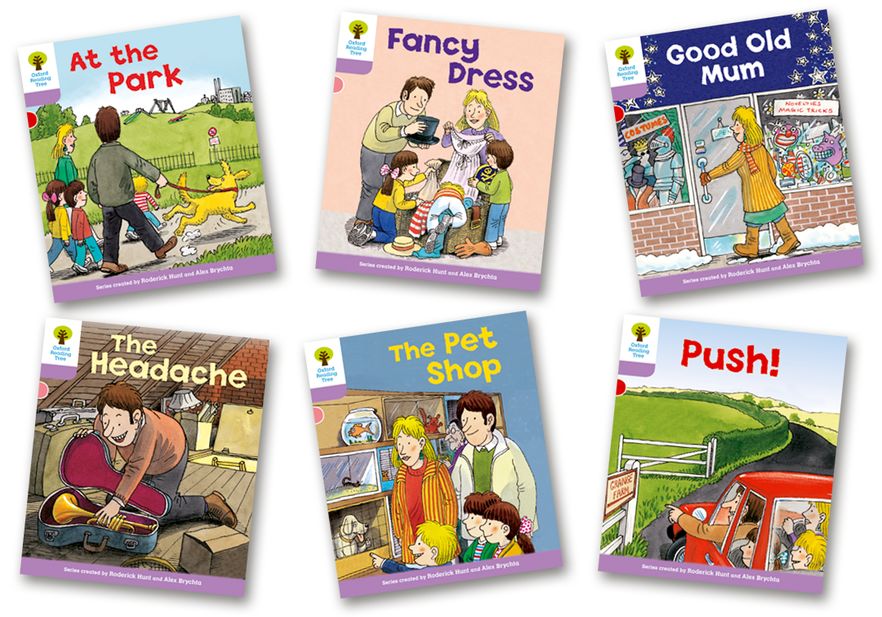 Oxford Reading Tree Biff, Chip and Kipper Level 1+ Patterned Stories Pack of 6