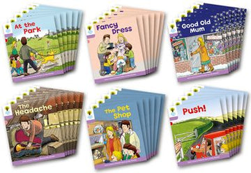 Biff, Chip and Kipper Level 1+ Patterned Stories Class Pack of 36