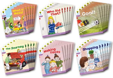 Oxford Reading Tree Level 1+ More Patterned Stories Class Pack of 36