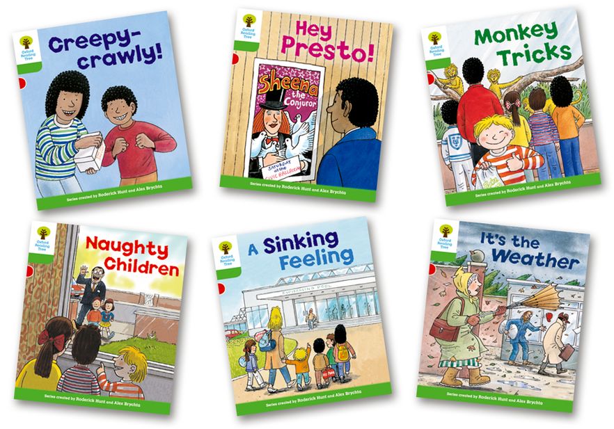 Oxford Reading Tree Biff, Chip and Kipper Level 2 Patterned Stories Pack of 6