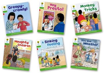 Oxford Reading Tree Biff, Chip and Kipper Level 2 Patterned Stories Pack of 6