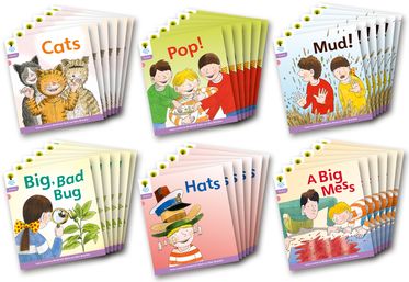 Oxford Reading Tree Floppy's Phonics Fiction Level 1+ Class Pack of 36