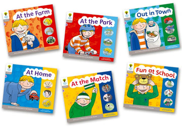 Oxford Reading Tree Floppy's Phonics Sounds and Letters Level 1 Pack of 6