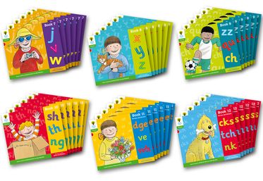 Oxford Reading Tree Floppy's Phonics Sounds and Letters Level 2 Class Pack of 36