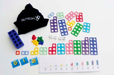 Numicon: Homework Activities Intervention Resource  'Maths Bag'
