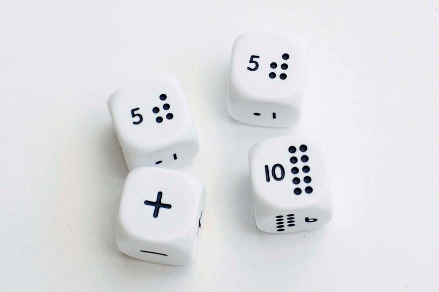 Numicon Dice