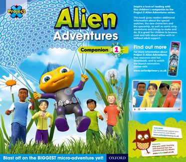 Project X Alien Adventures Series Companion 1 Reception - Year 1/P1-2
