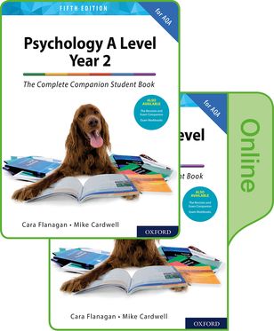 Aqa Complete Companions A Level/Year 2 Psychology Student Book/Tkn Onl Bk 5E