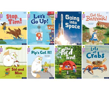 Oxford Reading Tree Word Sparks Level 1+ Mixed Pack of 8