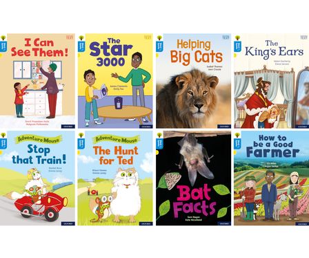 Oxford Reading Tree Word Sparks Level 3 Mixed Pack of 8