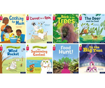 Oxford Reading Tree Word Sparks: Level 4 Mixed Pack of 8