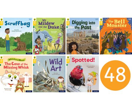 Oxford Reading Tree Word Sparks: Level 5 Class Pack of 48