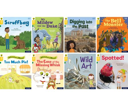 Oxford Reading Tree Word Sparks: Level 5 Mixed Pack of 8