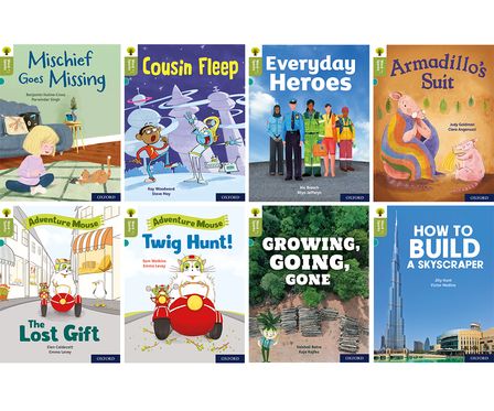 Oxford Reading Tree Word Sparks: Level 7 Mixed Pack of 8