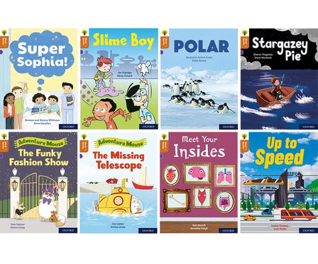 Oxford Reading Tree Word Sparks: Level 8 Mixed Pack of 8