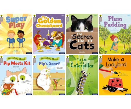Oxford Reading Tree Word Sparks Level 1 Mixed Pack of 8