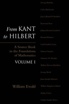 From Kant to Hilbert, Volume 1