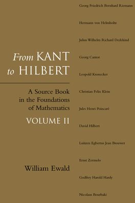 From Kant to Hilbert, Volume 2