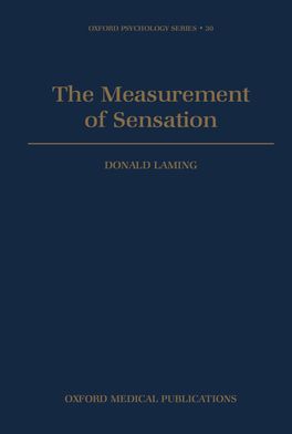 Measurement of Sensation, The